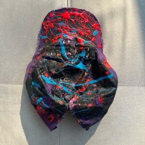 Abstract Painted Cap